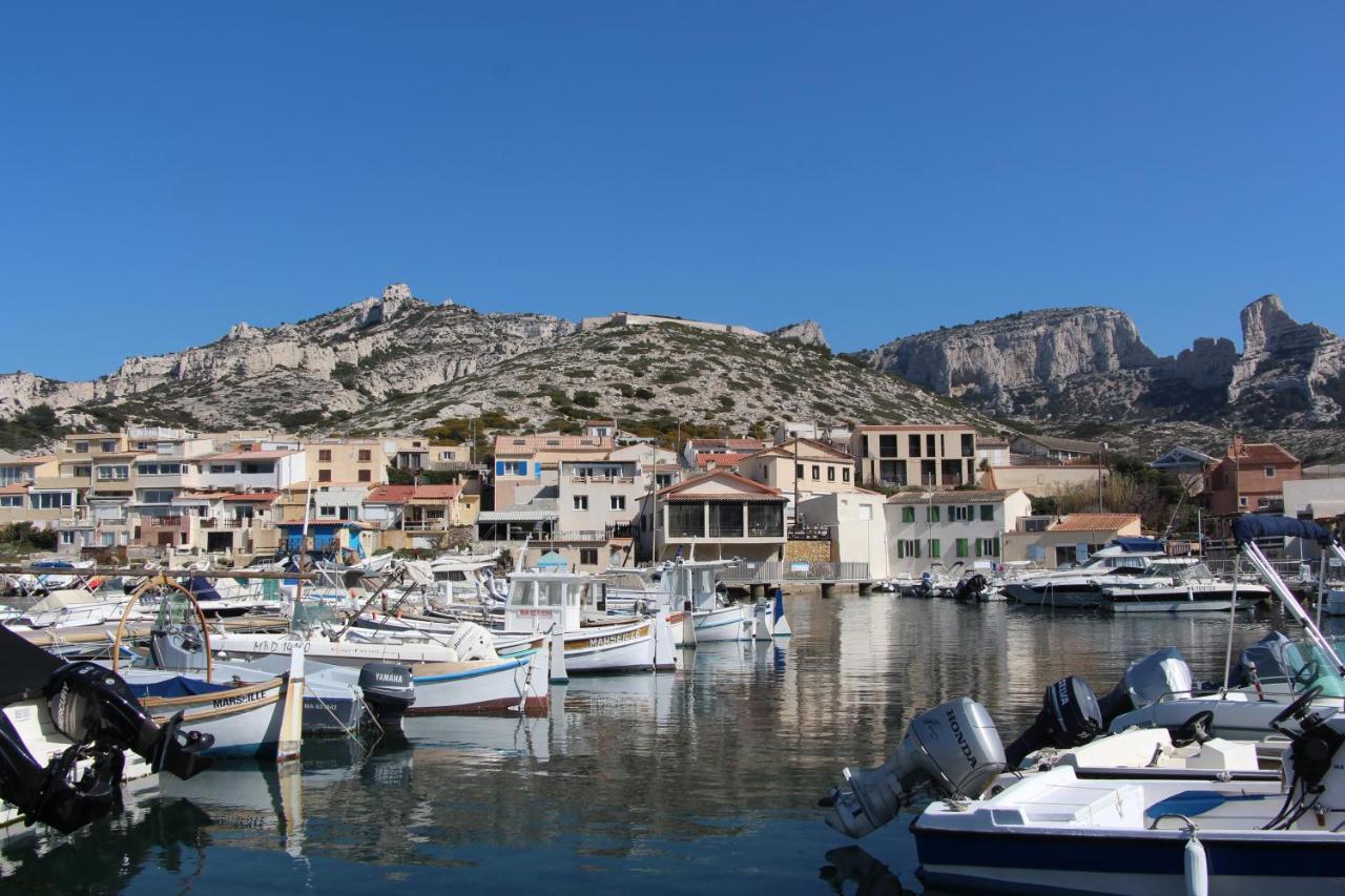 Charmant Cabanon Aux Goudes A Marseille Avec Vue Mer Buitenkant foto